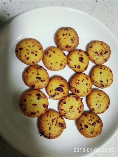 Cranberry cookies