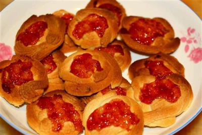 Biscuits de galleta de manzana