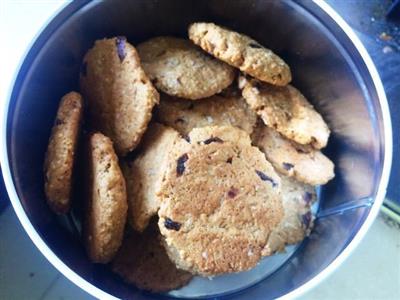 Baja grasa azúcar roja avena gran refuerzo sangre galleta