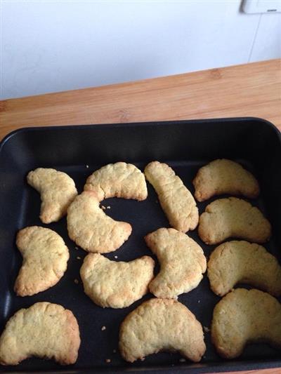 Vanilla cheese and butter cookies