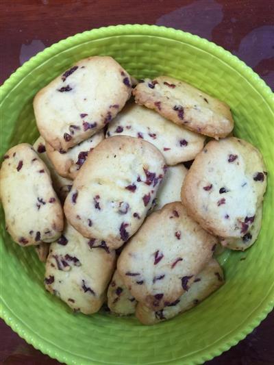 Cranberry cookies