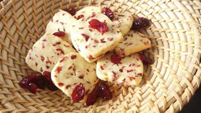 Cranberry cookies and cookies