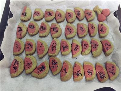 Watermelon biscuits