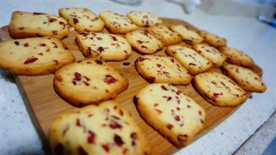 Biscuito de arándanos