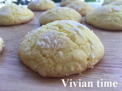 Exploding lemon cookies