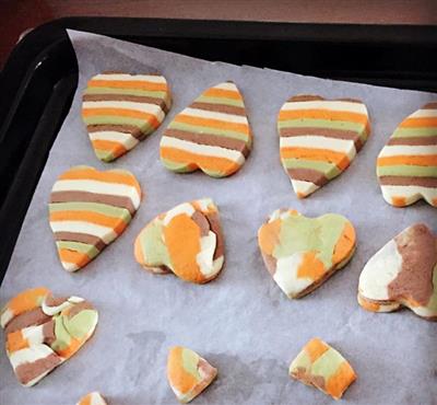 galletas de forma cardíaca