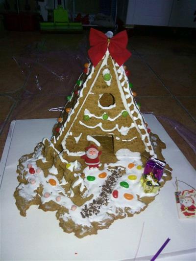 The Christmas Gingerbread House