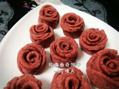 Rose cookies