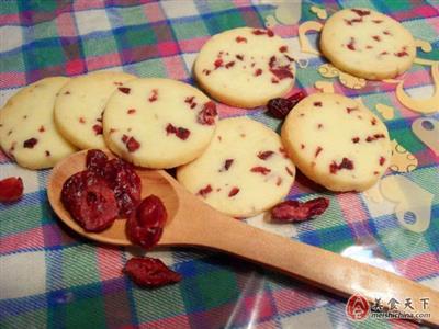 Cranberry cookies