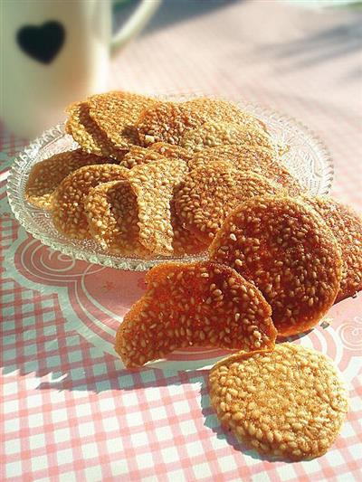 Sesame thin and crispy