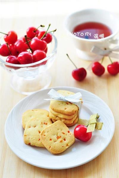 Cream and vegetable cookies