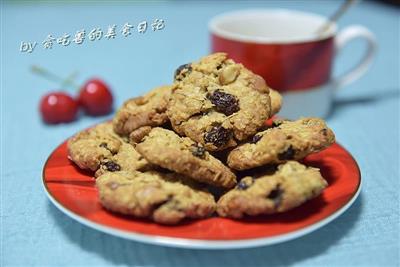 Sweet oatmeal biscuits