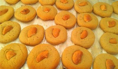 Coconut coffee butter biscuits