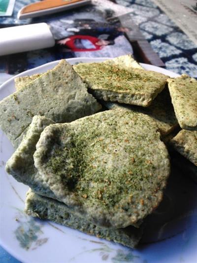 Healthy seaweed cookies