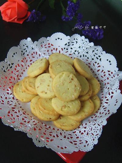 Galleta de gallita de cacahuete