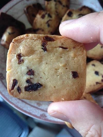 Healthy cranberry cookies