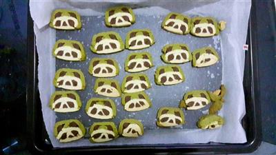 The panda cookie