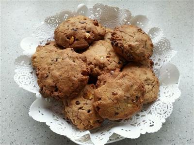 Galletas de fruto de chocolate