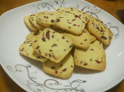 Cranberry cookies