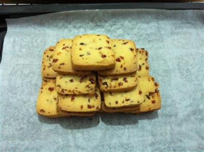 Cranberry cookies