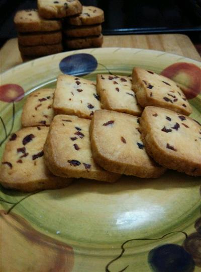 Cranberry cookies