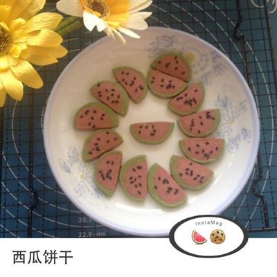 Watermelon biscuits