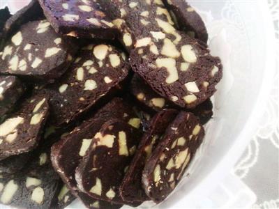 Galletas de fruto de chocolate