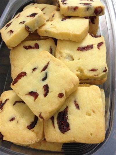 The cranberry biscuit