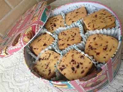 Cranberry cookies