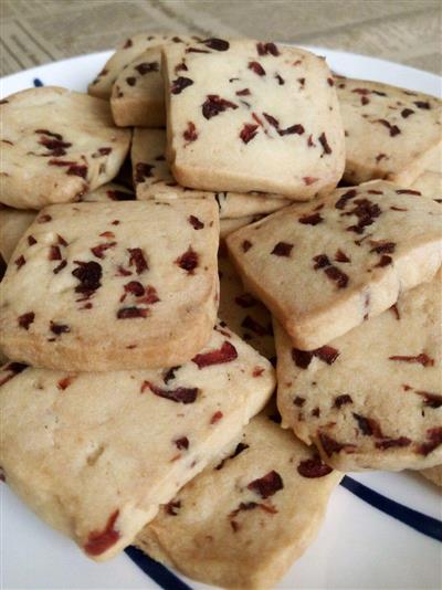 Cranberry biscuits - biscuits that are easy to make with zero base