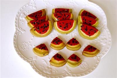 Watermelon biscuits