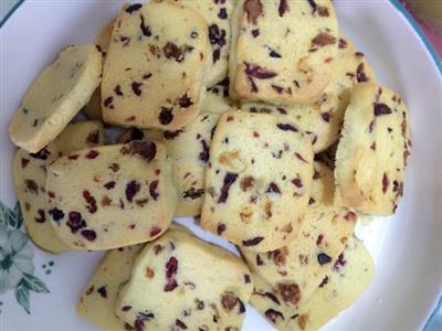 Cranberry cookies