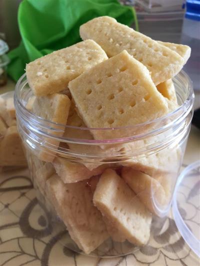 Súper deliciosa entrada pequeña de galleta improvis