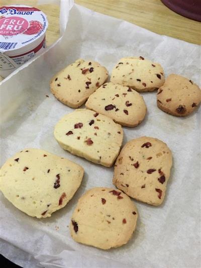 Cranberry cookies