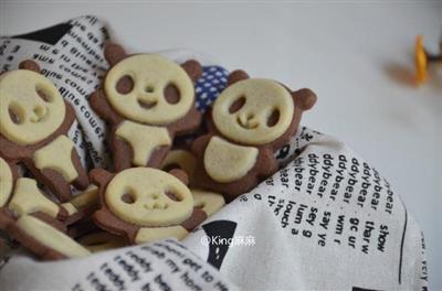 The panda cookie