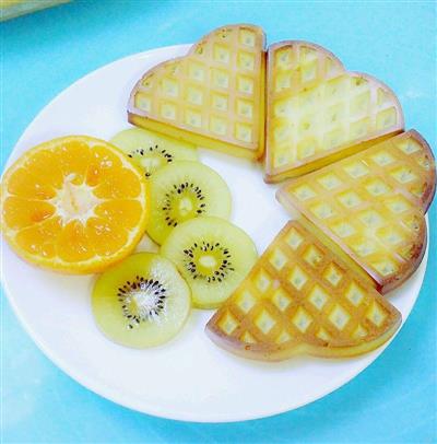 The simplest waffles