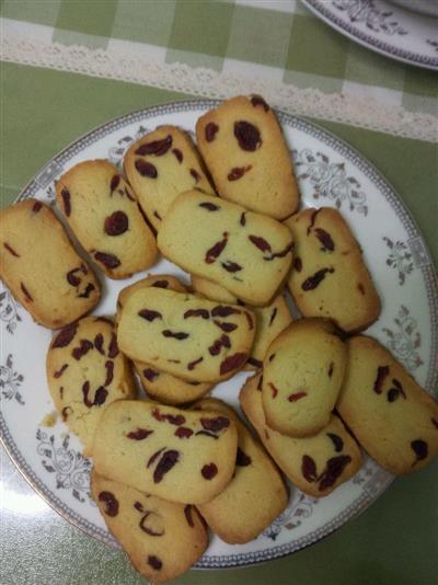 Cranberry cookies