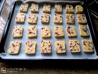 Cranberry cookies