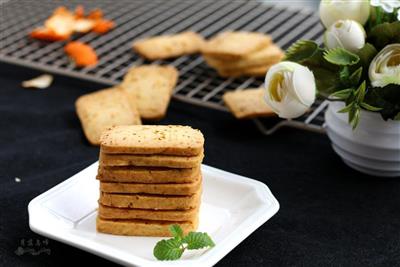 Biscuito de cáscara de naranja