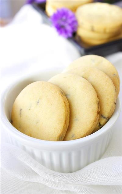 Lavender cookies