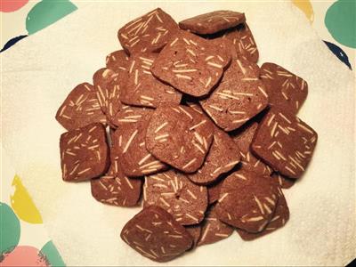 Cocoa galleta de almendra