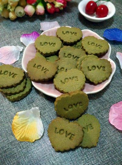 Matcha galleta galleta