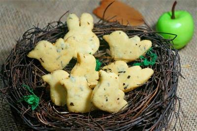 Seaweed biscuits