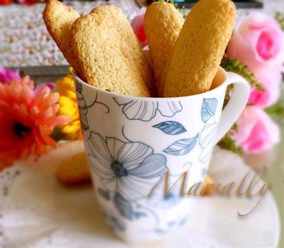 Simplified finger biscuits