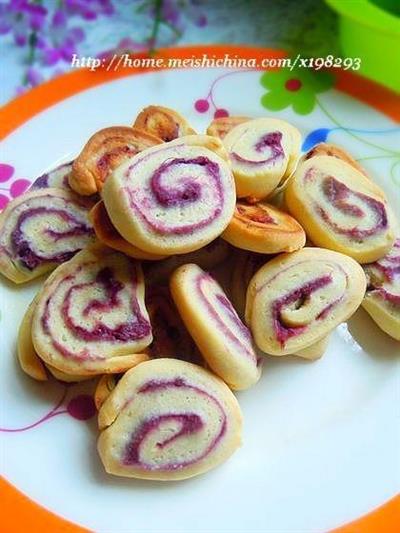 Huevo salchichado pequeñas galletas