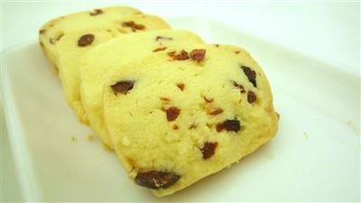 Cranberry cookies - not to be missed