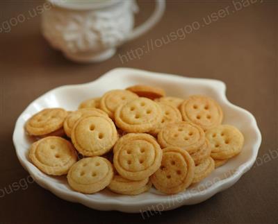 Mini buttons and cookies