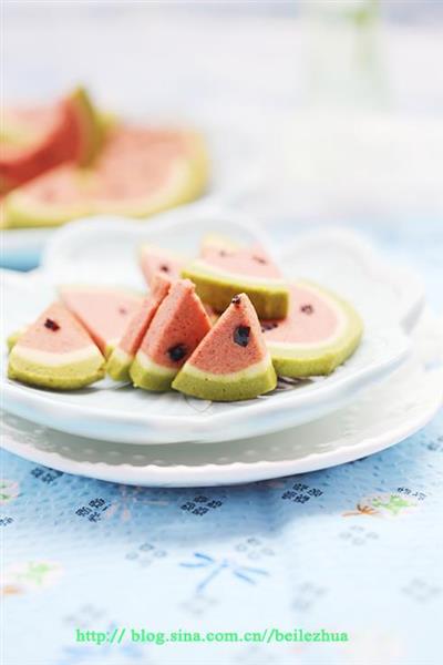 Watermelon biscuits