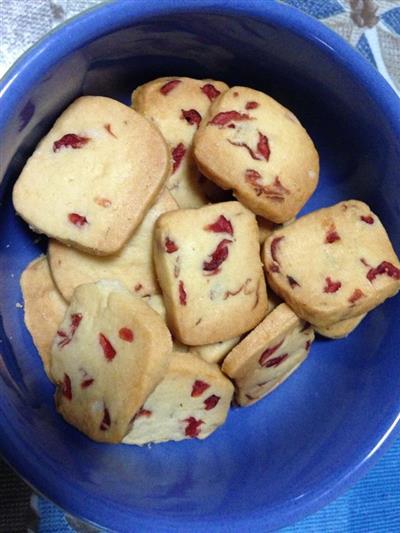 Cranberry cookies