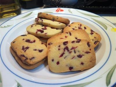 Cranberry cookies